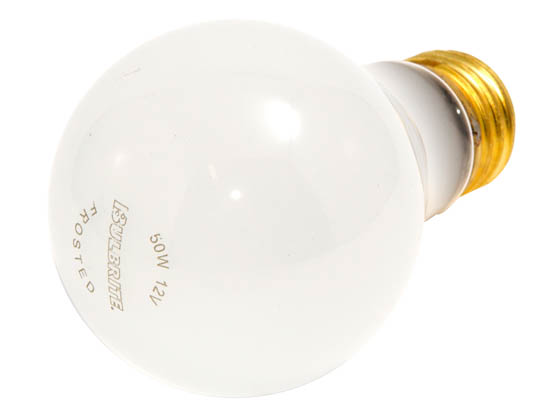 Piepen Italiaans Idioot Bulbrite 50W 12V A19 Frosted Bulb, E26 Base | 50A19F/12 (12 Volt) |  Bulbs.com