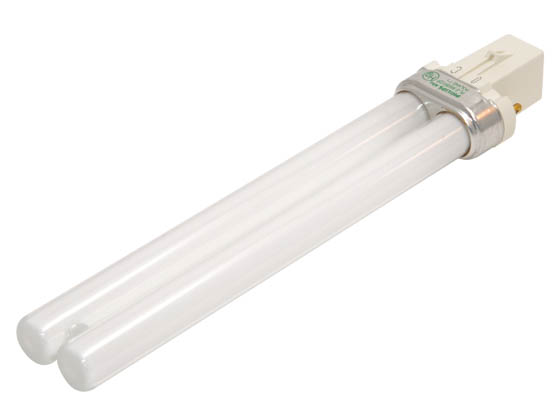 9W 2 Pin G23 Cool White Single Tube Bulb | PL-S 9W/841/2P/ALTO | Bulbs.com