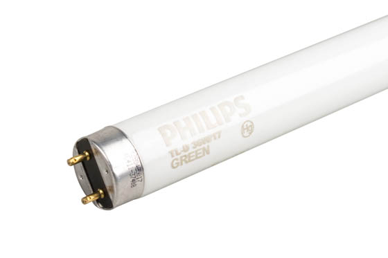 Philips 48in T8 Green Fluorescent Tube TLD36W/17 | Bulbs.com