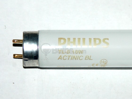 Franje Variant Donau Philips 18W 24in T8 Black Light Fluorescent Tube | Actinic BL 18W  (F18T8/BL) | Bulbs.com
