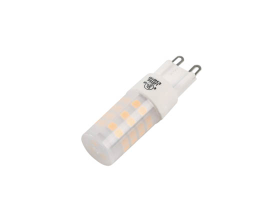 Bulbrite Dimmable 4.5W 2700K Frosted T4 LED with G9 Enclosed Rated | LED4G9/27K/120/F/D | Bulbs.com