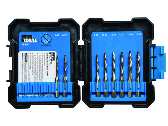 Ideal Industries 36-600 Ideal 8 Piece Drill & Tap Kit