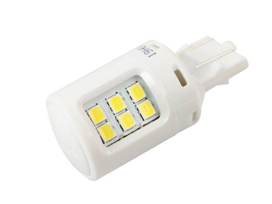 Philips Ultinon LED 7443 Miniature Automotive Signaling Bulb (Pack of 2), T-6 (1/2) LED 7443 ULW