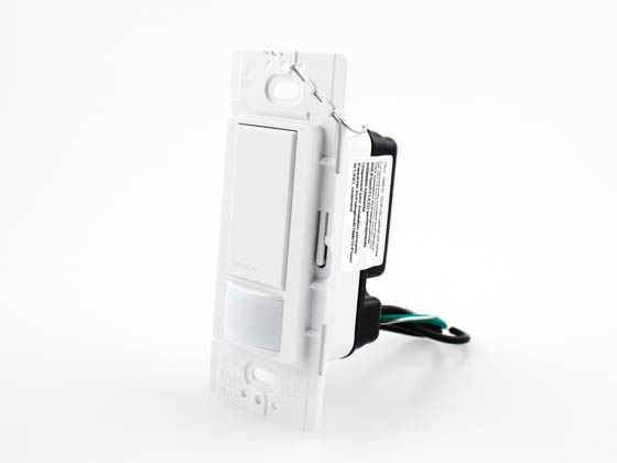 Lutron Electronics MS-OPS2-WH Lutron Maestro Occupancy and Vacancy Sensor with Switch, 2 A Lighting