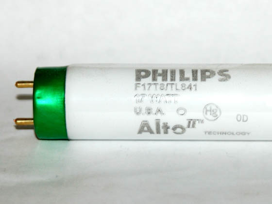 Philips Lighting 281899 F17T8/TL841/ALTO Philips 17 Watt, 24 Inch T8 Cool White Fluorescent Bulb