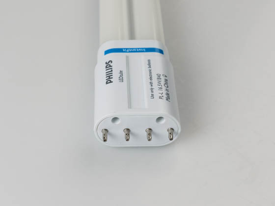 Philips Lighting 532911 16.5PL-L/PER/22/840/IF22/P 4P Philips 16.5W 4000K 4 Pin Single Twin Tube PLL LED Bulb, Ballast Compatible