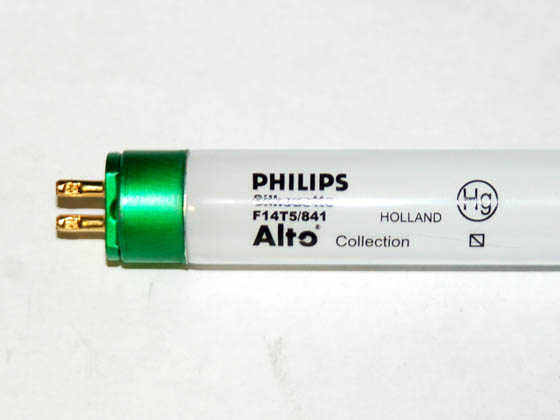 Philips Lighting 230805 F14T5/841/ALTO Philips 14W 22in T5 Cool White Fluorescent Tube