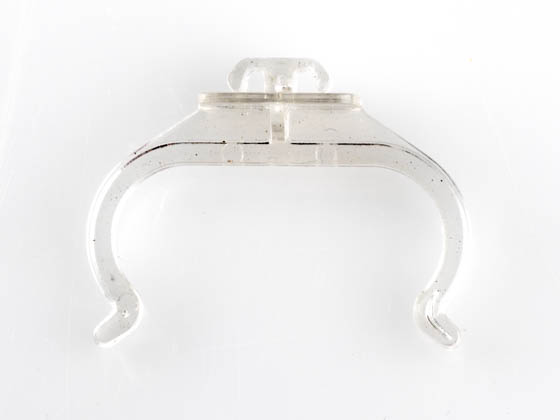 Satco Products, Inc. 80-1606 Satco Clear Plastic Horizontal Clip