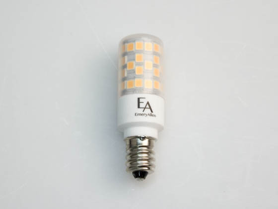 EmeryAllen EA-E12-4.5W-001-279F-D Dimmable 4.5W 120V 2700K 90 CRI T3 LED Bulb, E12 Base, Enclosed Fixture Rated, JA8 Compliant