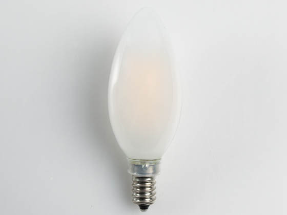 Euri Lighting VB10-3020ef-4 Dimmable 4.5W 2700K Decorative Frosted Filament LED Bulb, Enclosed Fixture and Wet Rated