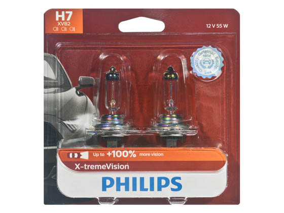 Philips Lighting H7XVB2 12972XVB2 Philips H7 X-tremeVision Low Beam/High Beam Lamp