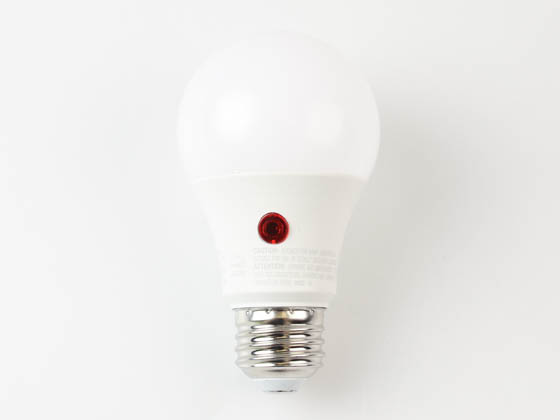 Simply Conserve L09DTD27K 9 Watt A-19 Dusk to Dawn LED Bulb, 60 Watt Incandescent Equivalent, 2700K, 800 Lumens