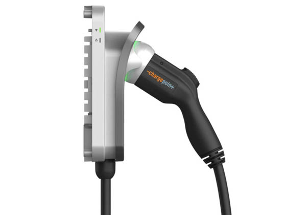 ChargePoint CPH50-HARDWIRE-L23 Home Flex 50amp 12kW Universal J1772 Plug WiFi Hardwire 23ft Cable 240V