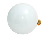 Bulbrite B350025 25G40WH (120V) 25W 120V G40 White Globe Bulb, E26 Base