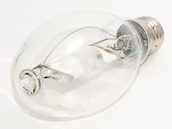 Plusrite 400W Clear ED28 Cool White Metal Halide Bulb