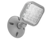 Lithonia Lighting 263X5A ERE GY SGL WP M12 Lithonia ERE Series Outdoor, Wet Location Single Remote Head, Gray