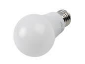TCP L60A19N25UNV30K Non-Dimmable 7.5 Watt 120-277 Volt 3000K A-19 LED Bulb, Enclosed Fixture Rated