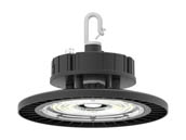 Commercial LED CLU4-150P5PDBK-TN Wattage Selectable Dimmable 5000K Round UFO LED High Bay Fixture