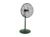 King Electric PFO-30 30" High-Velocity 3 Speed Oscillating Fan 8200 CFM With Stand Wet Rated 120V