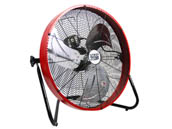 Ventamatic HVFF 20S RED Maxx Air 20" 3-Speed High-Velocity Tilting Fan With Steel Shroud 120V