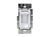 Lutron Skylark Contour 150W, 120V LED/CFL 3-Way Slide Dimmer, White