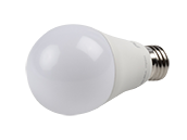 TCP Dimmable 9W 4100K A19 LED Bulb, Enclosed Fixture Rated