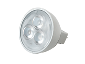 Satco Non-Dimmable 3W 4000K 25° MR11 LED Bulb, GU4 Base, Enclosed Fixture Rated