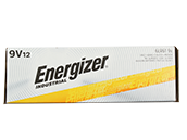 Energizer Industrial Alkaline 9 Volt Batteries, 24 Pack