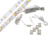 Diode LED BLAZE™ BASICS 16.4 ft. 200 LED Tape Light Kit, 12V, 2700K, With Plug-In Adapter