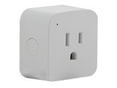 Satco Starfish WiFi Smart Mini Square Plug-In Outlet, 10 Amp (Pack of 2)