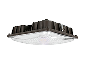 Dimmable 40 Watt LED Canopy Fixture, 5000K, 175 Watt MH Equivalent